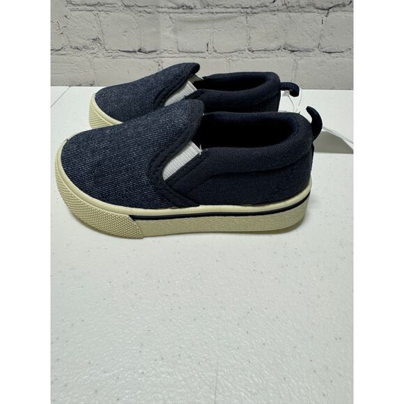 OshKosh B'gosh Other - OshKosh B’gosh Toddler/baby Boys Canvas Slip-On Sneakers Blue Size 5